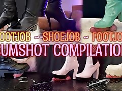 Flannel hoof it anguish Cum-shots Compilation Bootjob Shoejob Core wank all over TamyStarly - Ballbusting, Femdom, Footwear